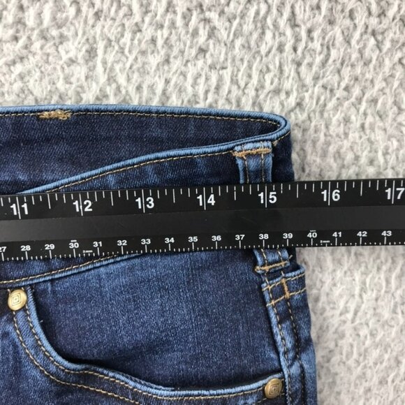 5.11 TACTICAL Womens Size 8 Short BRITTA Slim Leg Dark Wash Stretch Denim Jeans - Picture 10 of 15